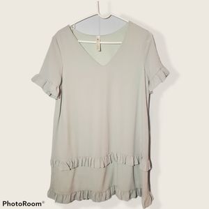 Vanilla Bay brand sage green dress